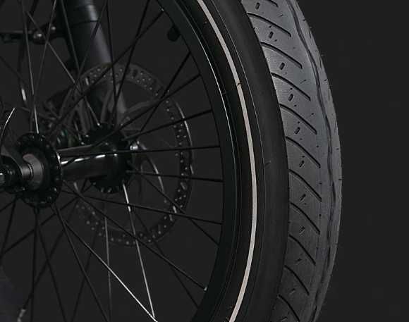 Rower elektryczny Romer Pro, Jobobike - składak, grube opony, raty 0%