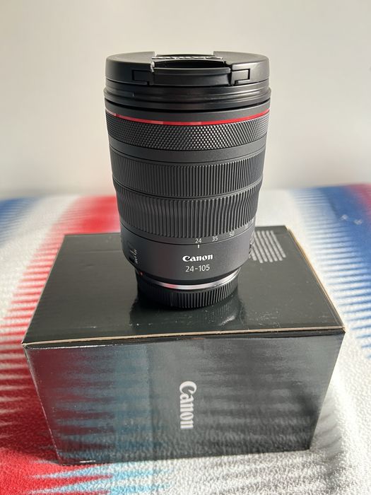 Canon RF 24-105mm f/4 L IS USM – Como Nova | Com Fatura