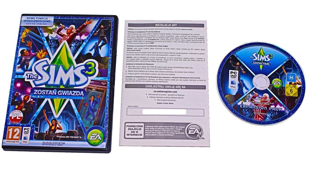 The Sims 3 Zostań Gwiazdą Box Pc Pl Premierowe