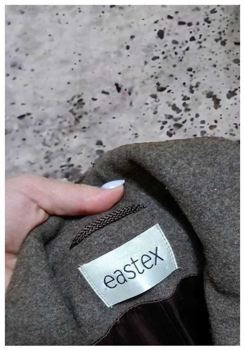 Пальто демисезонное кашемир шерсть Eastex, р. М/L