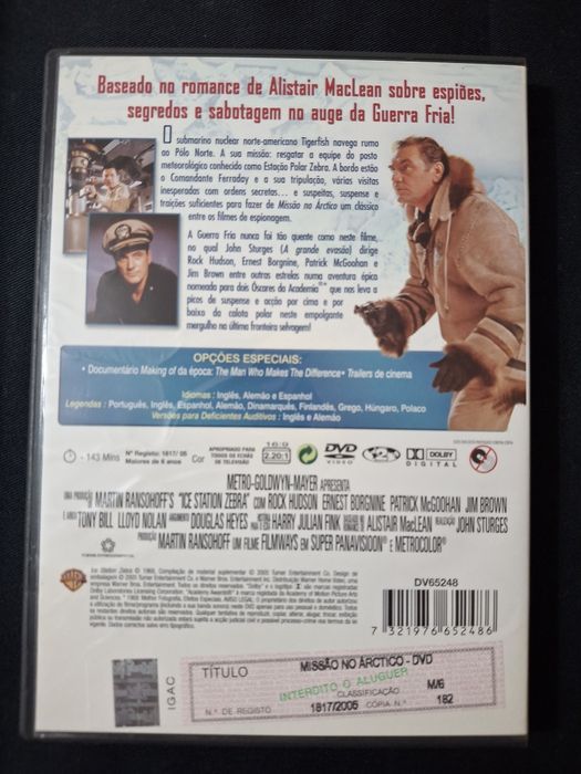 DVD Missão no Artico.
