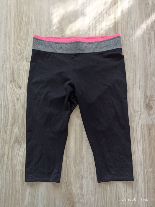 Legginsy sportowe Decathlon do kolan rozmiar S
