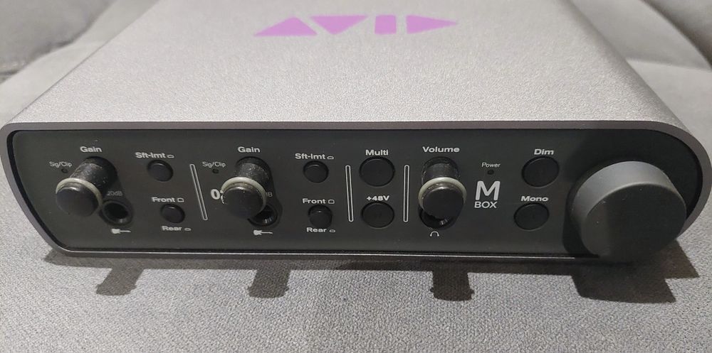Cyfrowy Interface audio | Interfejs Avid MBox 3 | karta dźwiękowa