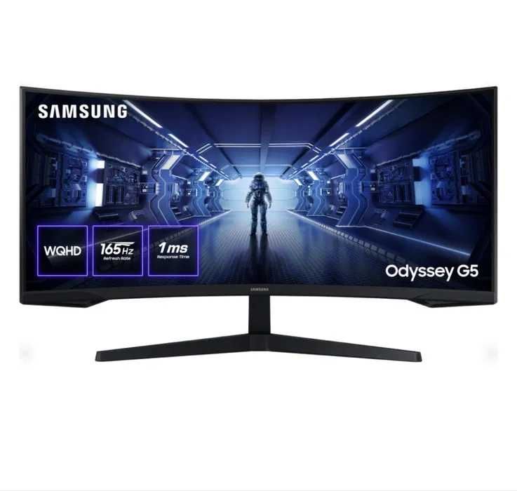 Монітор SAMSUNG 34" Odyssey G5 LC34G55T Black