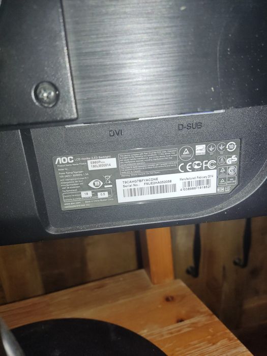 Ekran aoc model e960prda