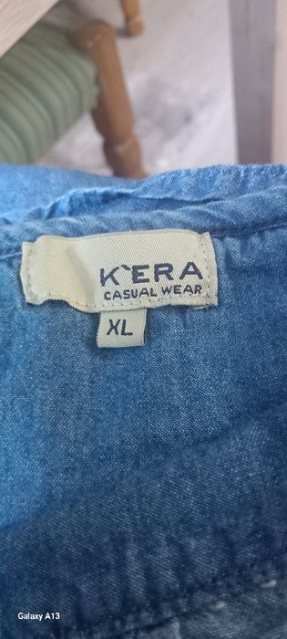 Sukienka z cienkiego dżinsu. Xl