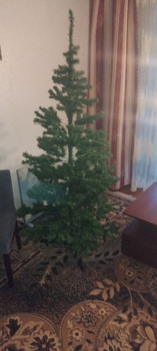 Штучна ялинка 190 на 100см ПВХ
