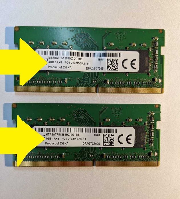 DDR3 8 Gb ГБ 1600 Mhz 2 планки для ноутбук Оперативна пам'ять SO-DIMM