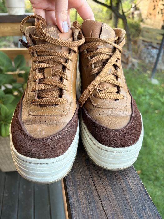 Коричневі Хайтопи Reebok