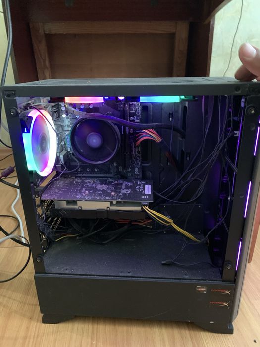 Продам компютер amd ryzen 5 5500 x Rx 580 2048sp 8gb