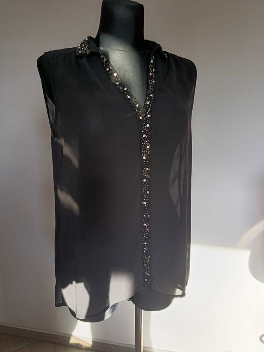 Czarna elegancka bluzka Vero moda rozm M
