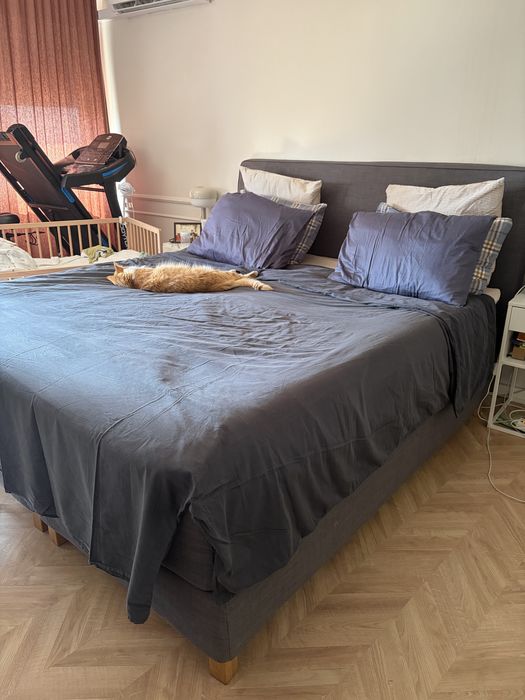 Cama continental Ikea DUNVIK 180x200