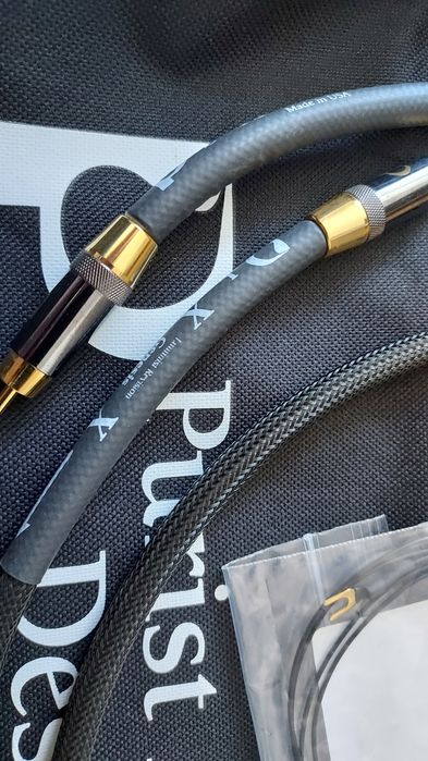 Interkonekt analogowy Purist Audio Design Genesis 2x1m