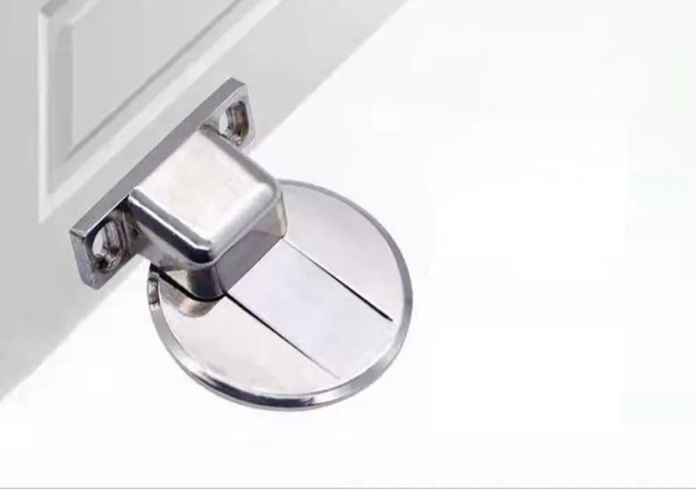 Batente de porta magnético