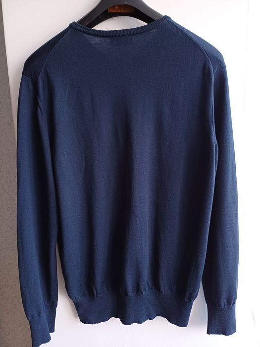 Свитер шерсть мужской HUGO BOSS оригинал XL