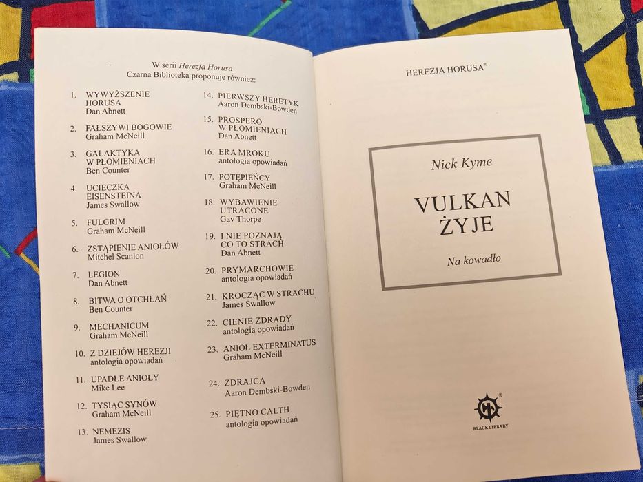 Herezja Horusa - zestaw 25 książek