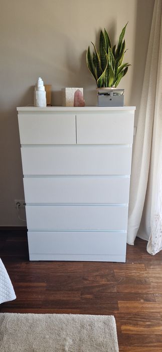 Malm cómoda Ikea branca