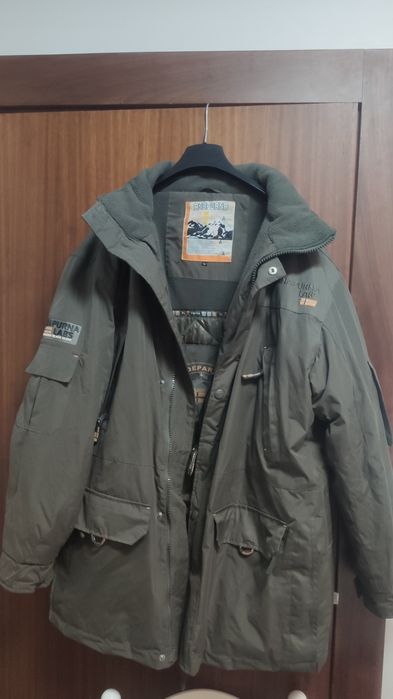 Casaco quente de montanha