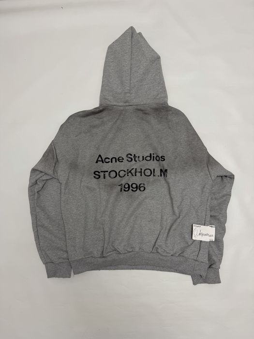 худи Acne Studios Grey Hoodie S M L vetements maison margiela