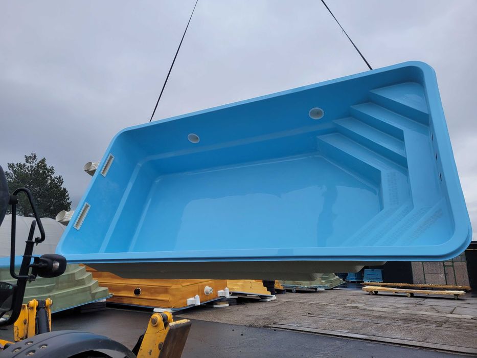 Basen gotowy poliestrowy Royal 6,30 x 3,20 ogrodowy ! niecka Producent