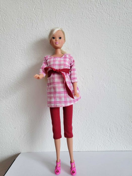 Lalka Barbi Simba Steffi Mattel w ciąży, jeden dzidziuś.