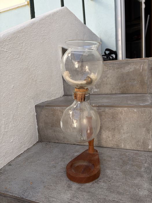 Maquina cafe vacuo vintage