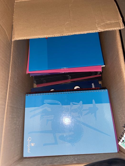 Cadernos quadriculados