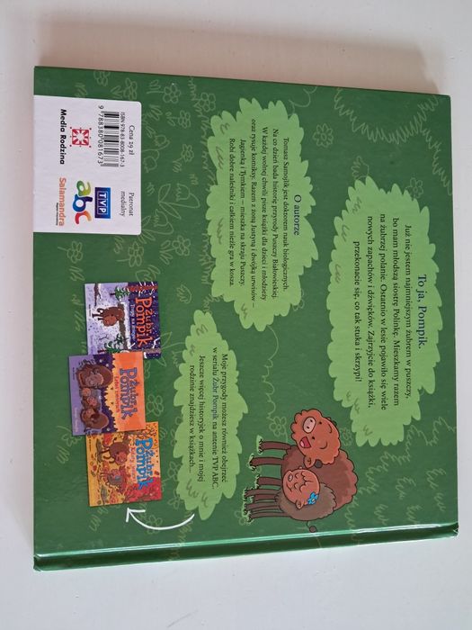 Żubr Pompik zapach wiosny Tomasz Samojlik