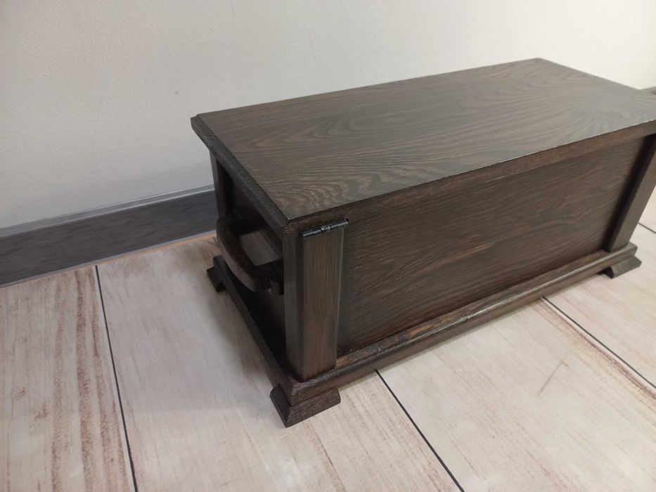 skrzynia Piracka z trupią czaszką - rustykalna, zamykana na kluczyk!!