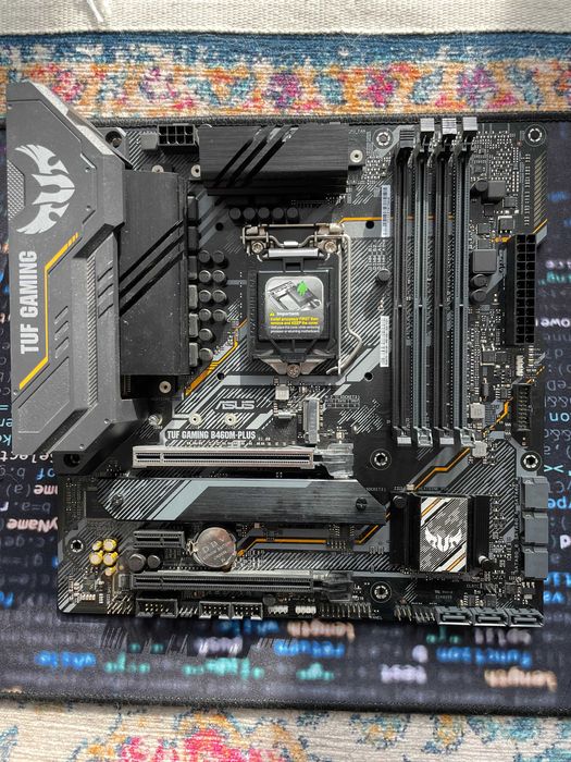 Материнська плата Asus TUF GAMING B460M-PLUS S1200, B460, micro ATX