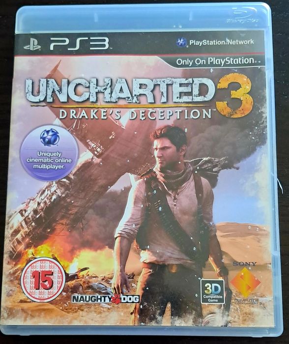 PlayStation 3 - Jogos - GTA5 & Uncharted 3