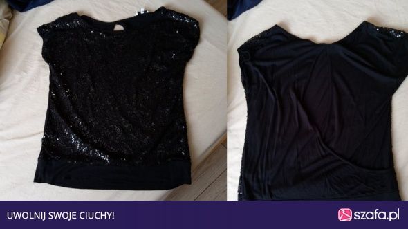 cekinowa bluzka S
