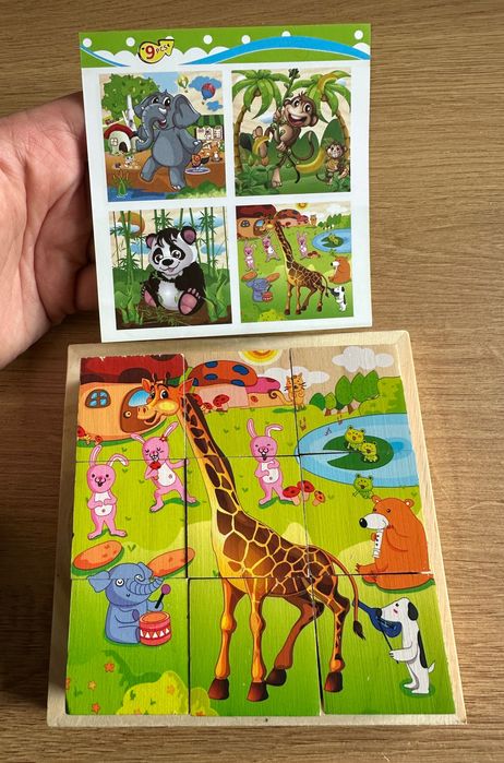 Jogo Cubos (6 Puzzles)