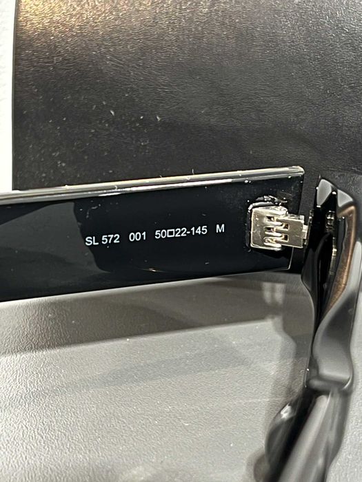 Okulary przeciwsłoneczne Saint Laurent SL 572 001/Komis Krzysiek