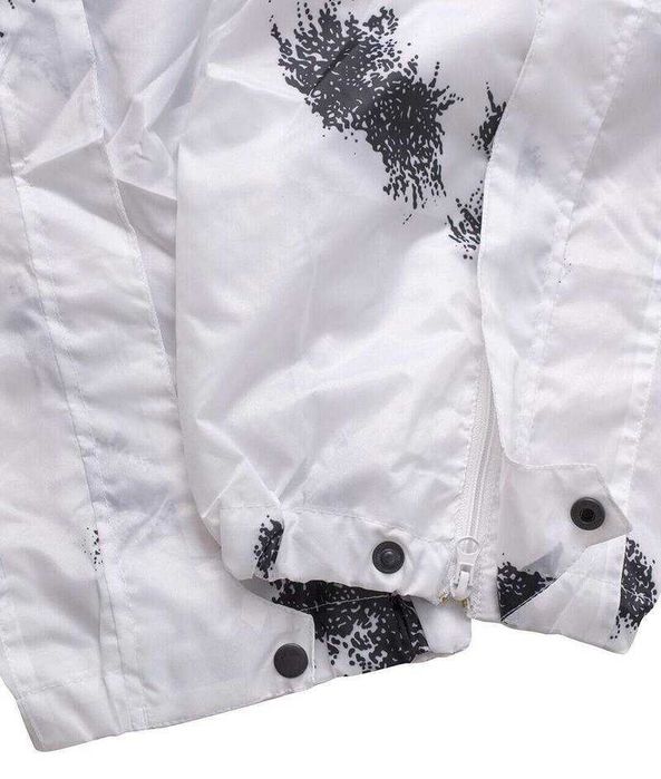 Армійський зимовий маскхалат клякса