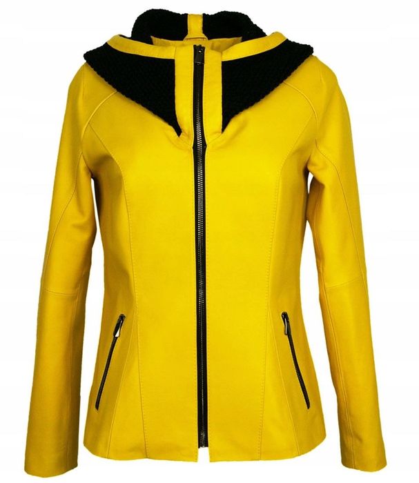 Bukowski piękna żółta skóra M