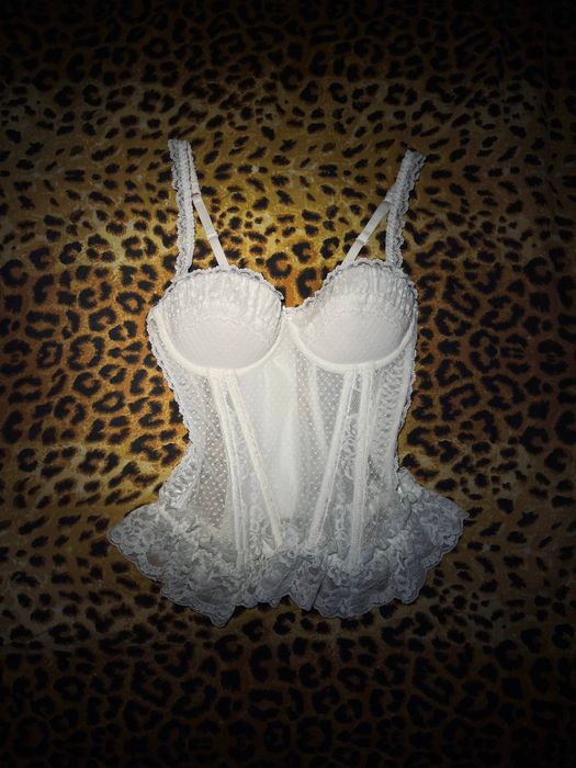 Lace corset top S