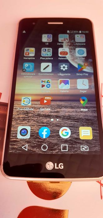 Telefon LG K8 w dobrym stanie.