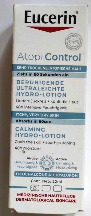 Eucerin AtopiControl kojąca hydro-emulsja