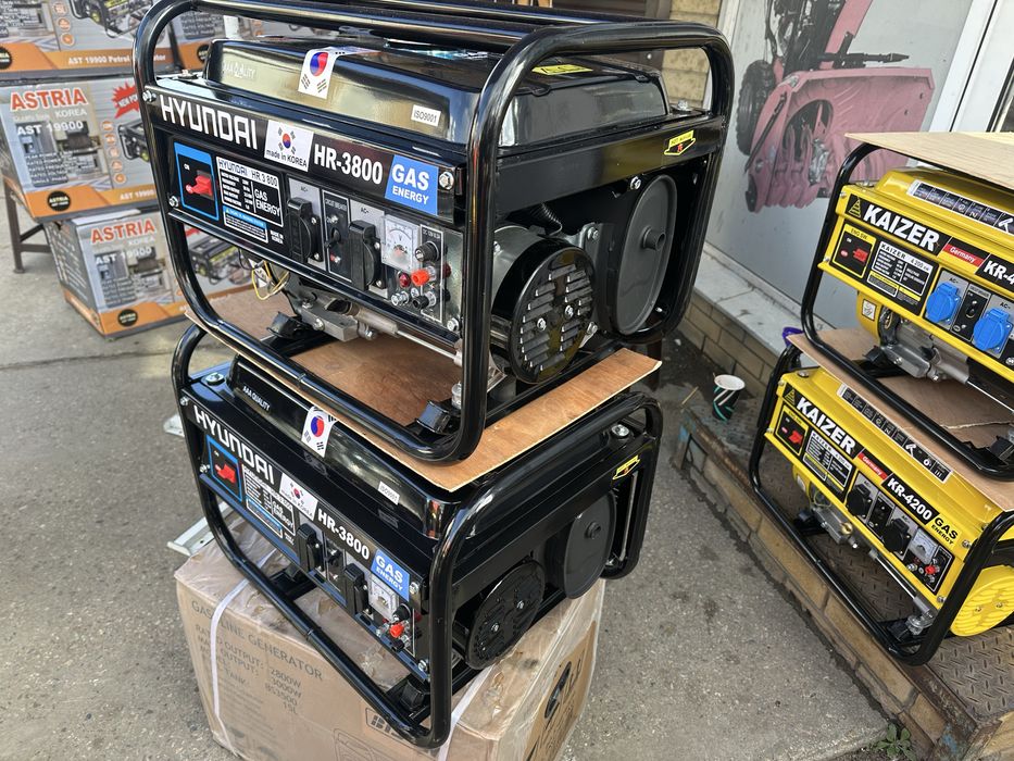 Генератор 3.5 кВт HYUNDAI ASP, Европа, бесплатная доставка