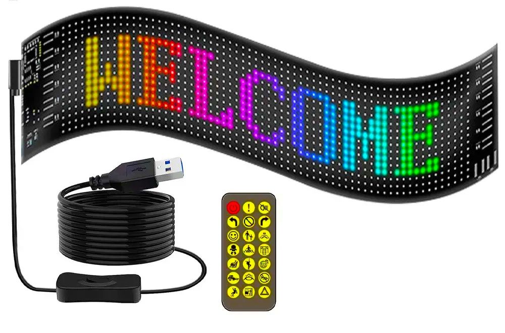 Гнучкий світлодіодний екран LED Matrix Panel