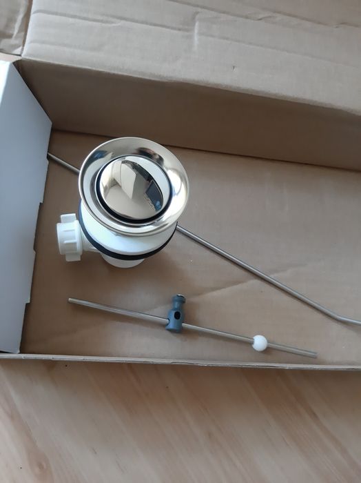 Nowy korek, syfon hansgrohe