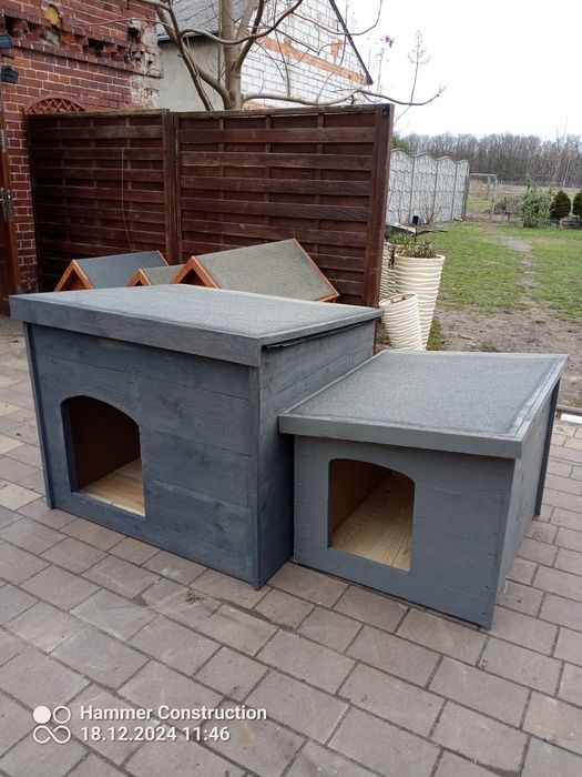 Buda dla psa ocieplana solidna tanio zapraszam transport