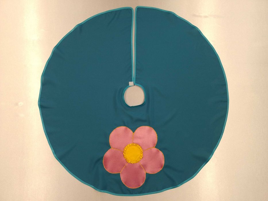 Pelerynka - różowy kwiatek