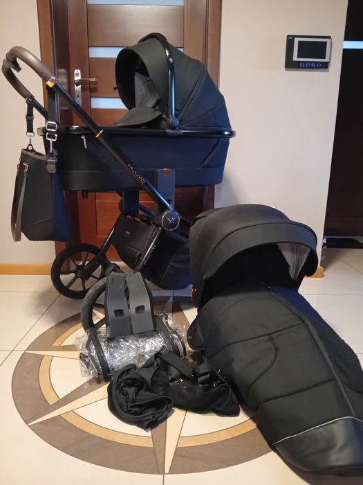 Wózek Muuvo Quick SE 2    2w1 Sunset Black