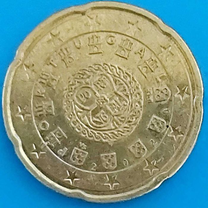 20 Cêntimos de 2020 de Portugal
