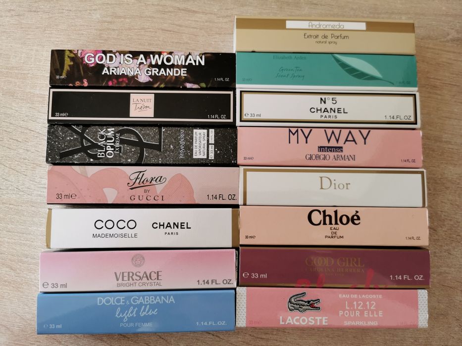 Ferfumy Damskie i Męskie dostępne to co na zdj