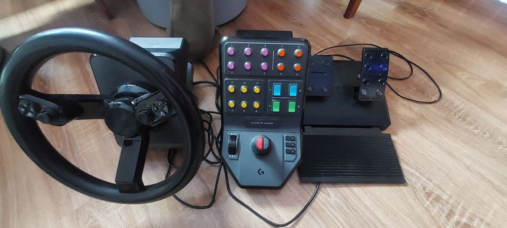 Kierownica logitech saitek heavy duty