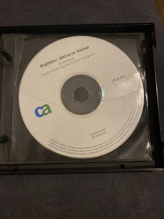 CA Solutions BrightStor ARCserve Backup