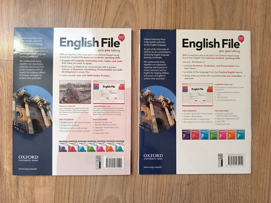 English File Elementary NOWY komplet podręcznik ćwiczenie 4th Oxford